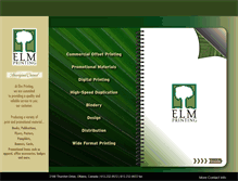 Tablet Screenshot of elmprinting.com